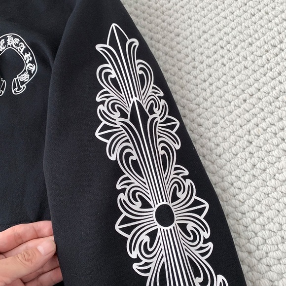 Chrome Hearts Print Zip-Up Hoodie - Picture 5 of 9